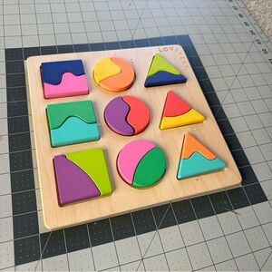 Lovevery Land & Sky Two-Part Montessori Puzzle Board